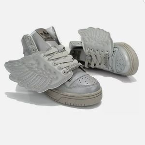 Jeremy Scott rare reflective wing shoes men size 9